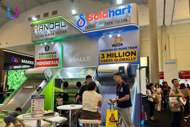Berbagai produk unggulan Dealer Handal hadir untuk memperkenalkan teknologi solar water heater modern